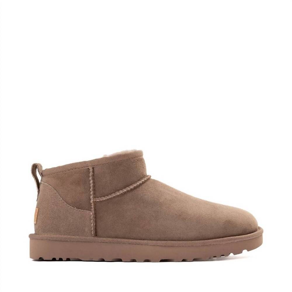 NEW UGG women's classic ultra mini boot in caribou